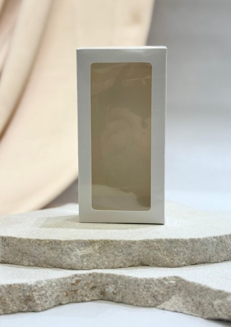 علب كرتون نافذة شفاف ( 3*14*7 سم )