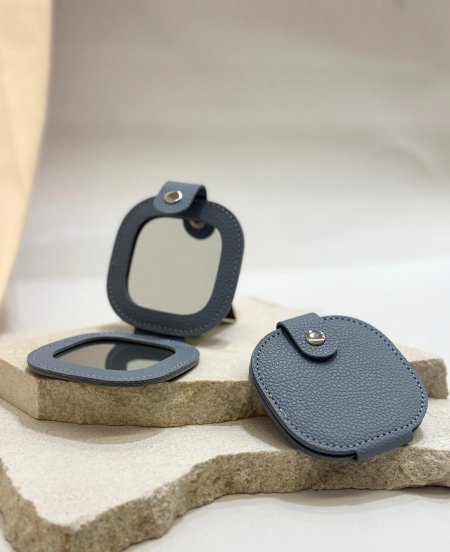 مراي من الجلد ( ازرق رمادي )