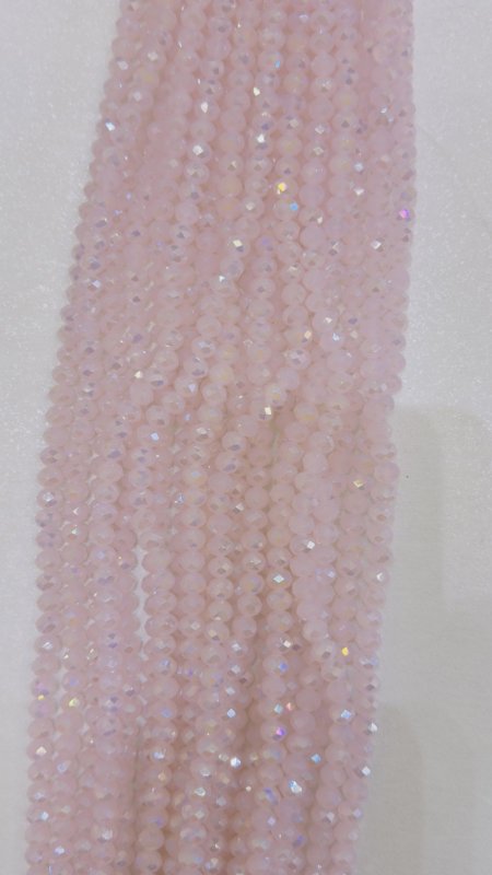 خرز كرستال زجاج سداسي ( 8 ملم )