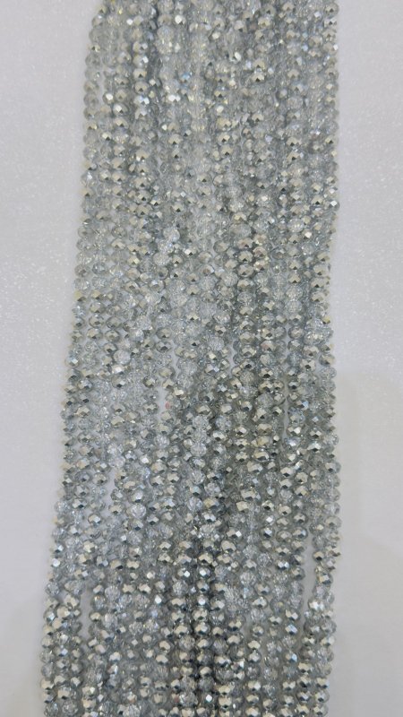 خرز كرستال زجاج سداسي ( 8 ملم )