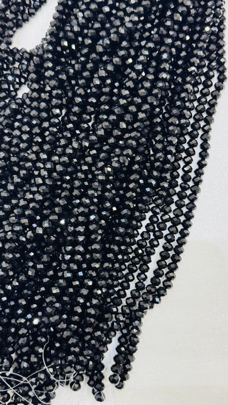 خرز كرستال زجاج سداسي ( 8 ملم )