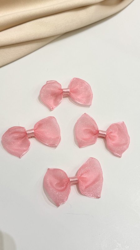 ببيونه شيفون ( زهر ) عرض 4 سم