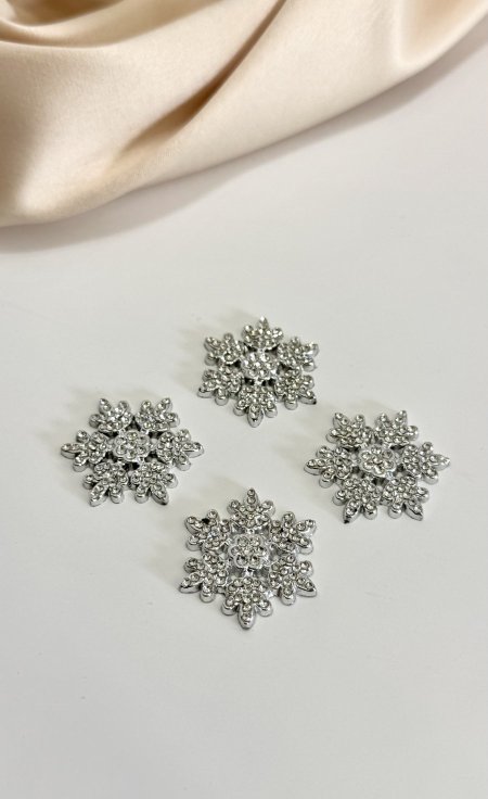 قطع تزين فضي شوكولاتة ( 50 قطعة )