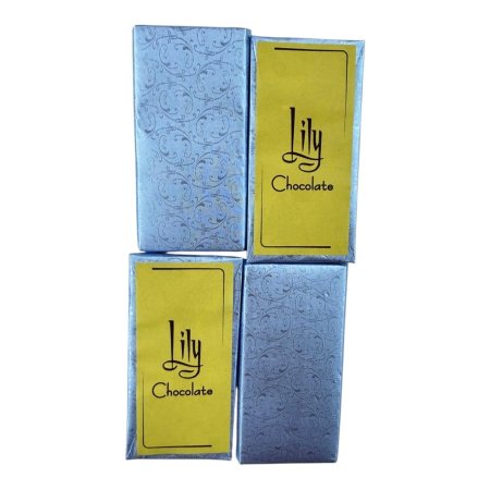 شوكلاتة (ازرق) محشية مستطيلة Lily