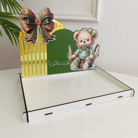 صواني خشب (26*34) & ضهر (22*34) CNC طباعة UV