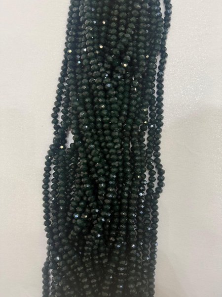 خرز كرستال زجاج سداسي ( 8 ملم )