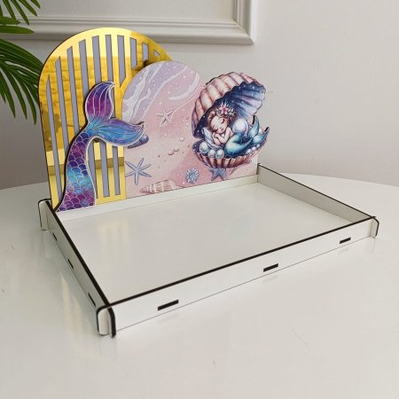 صواني خشب (26*34) & ضهر (22*34) CNC طباعة UV