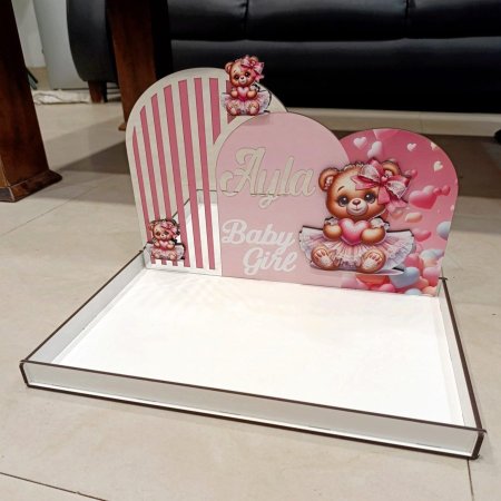 صواني خشب (26*34) & ضهر (22*34) CNC طباعة UV