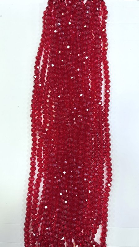 خرز كرستال زجاج سداسي ( 10 ملم )