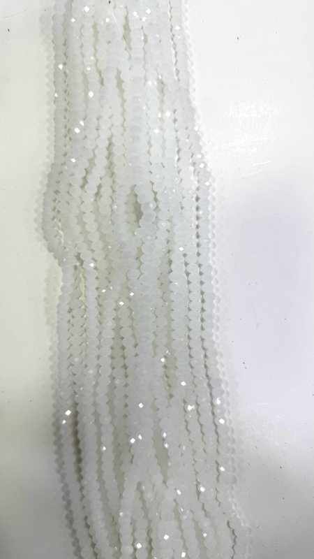 خرز كرستال زجاج سداسي ( 6 ملم )