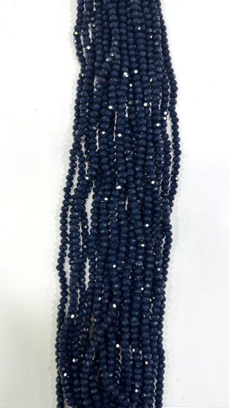 خرز كرستال زجاج سداسي ( 6 ملم )