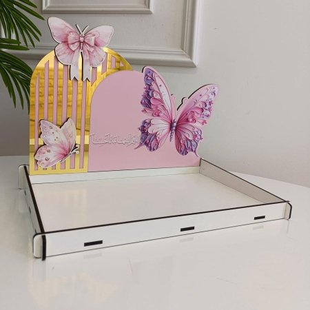 صواني خشب (26*34) & ضهر (22*34) CNC طباعة UV