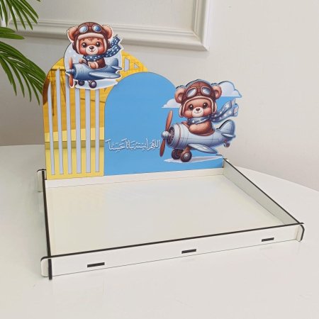 صواني خشب (26*34) & ضهر (22*34) CNC طباعة UV