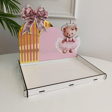 صواني خشب (26*34) & ضهر (22*34) CNC طباعة UV