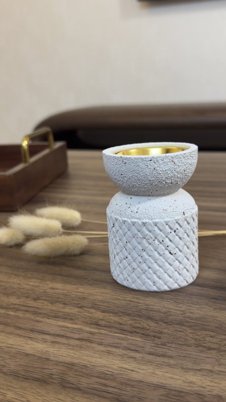 مباخر حجر (سكني مونس) & علبة pvc شفافة 9*6*6