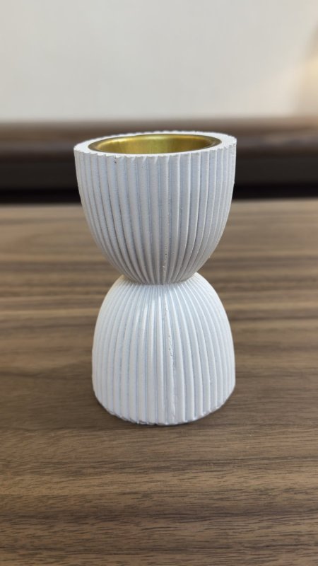 مباخر حجر (ابيض) & علبة pvc شفافة 11*6*6