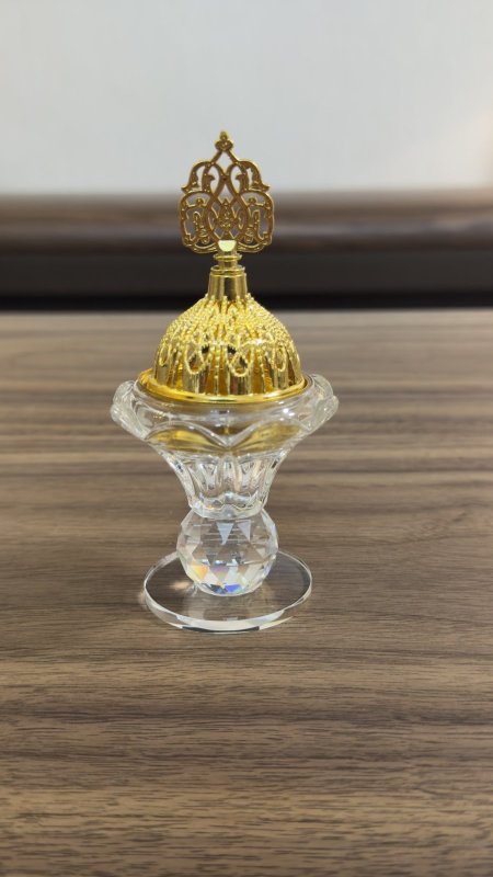 مباخر كرستال & طابة كرستال ( 13*7 سم )