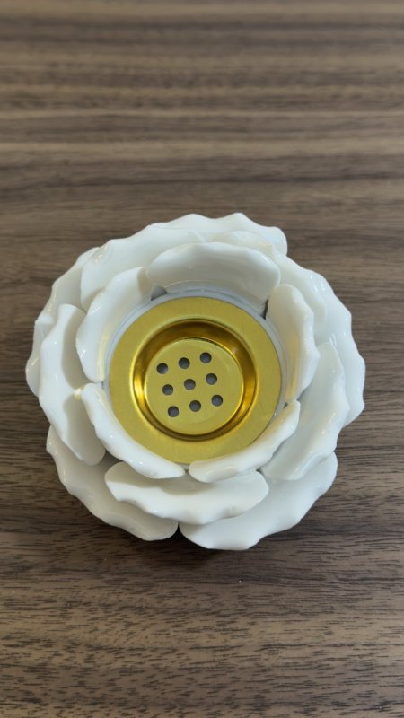 مباخر سيراميك وردة ( 11*4.5 سم )