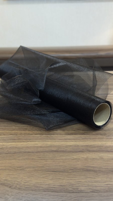 رول أورغنزا أسود ( 48CM * 9M ) 