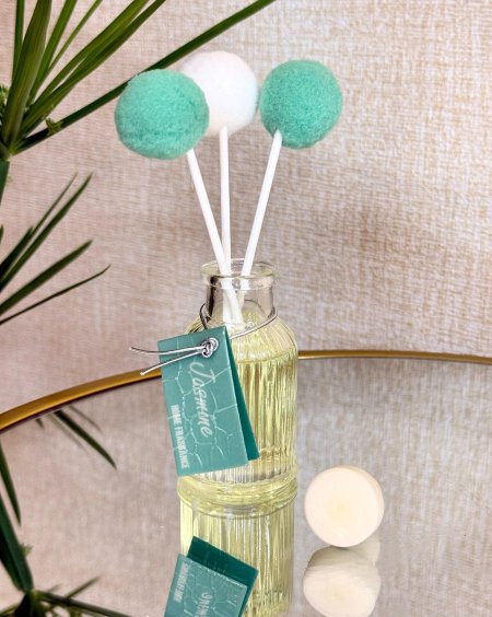 فواحه عطر بلالين ( فستقي + ابيض )