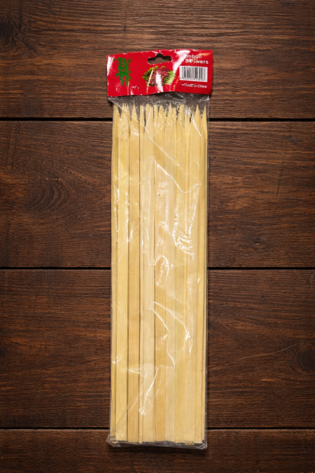 اعواد خشبية مبسطه ~ 30cm ~ ( 25 قطعة )