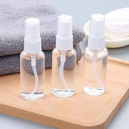 عبوة بلاستيك فارغة غطاء بخاخ ~12 قطعة~ ( 30 مل )