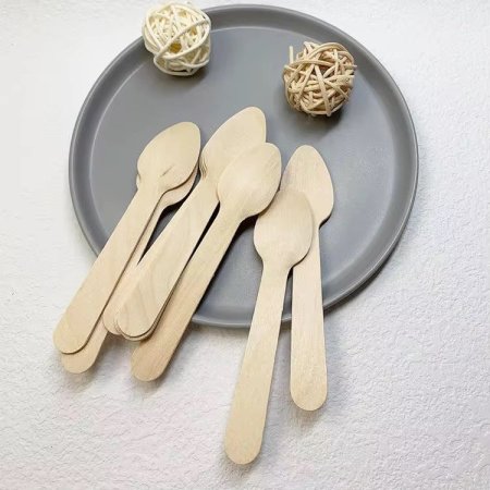 معالق خشب ( عسل & نوتيلا ) 100 قطعة