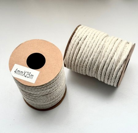 خيط مكرمية بيج 4mm ( 25 متر )