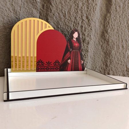 صواني خشب (26*34) & ضهر (22*34) CNC طباعة UV