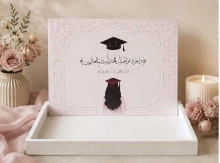 صواني تخرج خشب ظهر فووم (30*40)