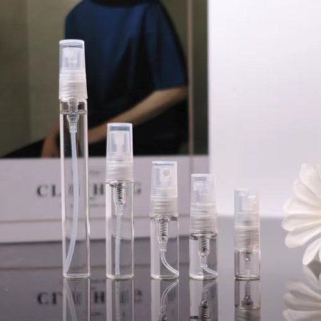 عبوة رش ( زجاج ) غطاء شفاف 3Ml