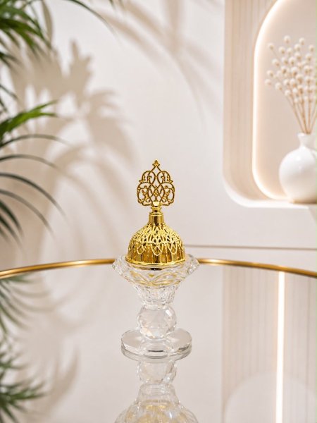 مباخر كرستال & طابة كرستال ( 13*7 سم )