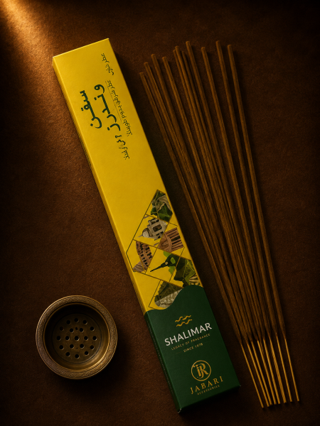 اعواد بخور SHALIMAR مستطيل 2 ساعة ( سفن وندز ) 10 عود * 40 سم