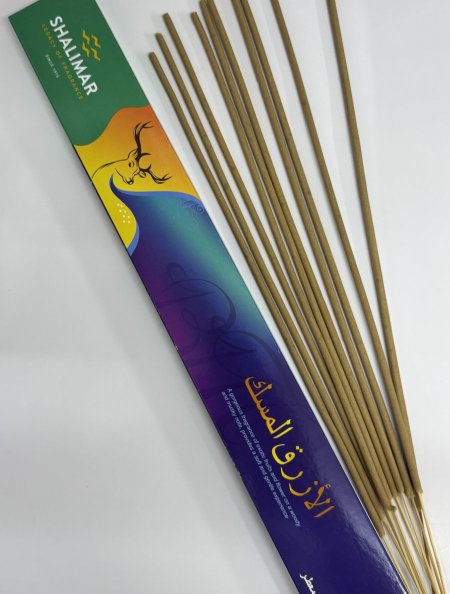 اعواد بخور SHALIMAR مستطيل 2 ساعة ( المسك الازرق ) 10 عود * 40 سم