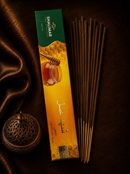 اعواد بخور SHALIMAR مستطيل ( شهد العسل ) 20 عود * 23 سم