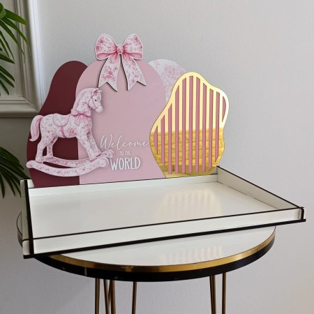 صواني خشب (26*34) & ضهر (22*34) CNC طباعة UV