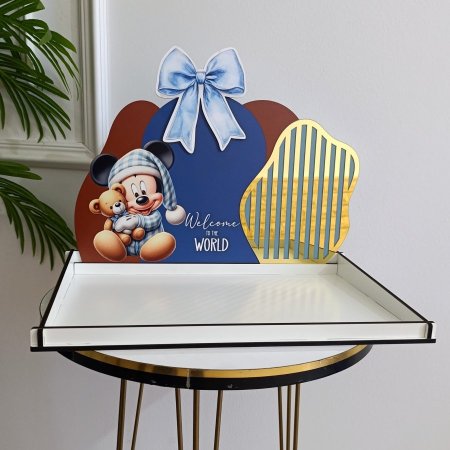 صواني خشب (26*34) & ضهر (22*34) CNC طباعة UV