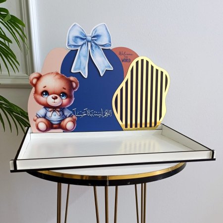صواني خشب (26*34) & ضهر (22*34) CNC طباعة UV