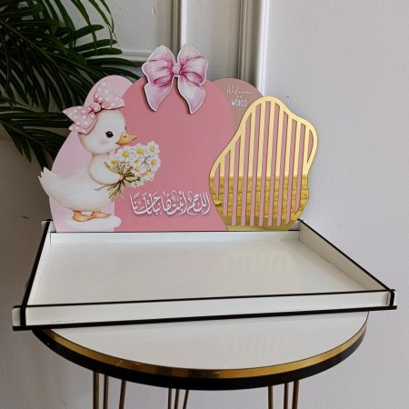 صواني خشب (26*34) & ضهر (22*34) CNC طباعة UV