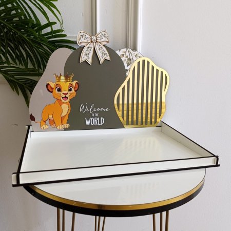 صواني خشب (26*34) & ضهر (22*34) CNC طباعة UV