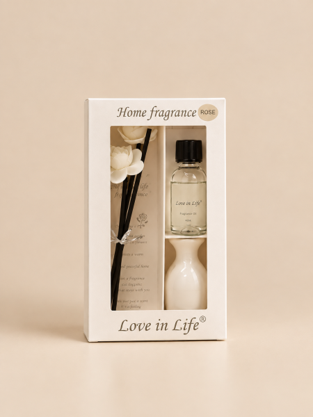 فواحة سيراميك مع عطر 50ml & تغليف و زينة