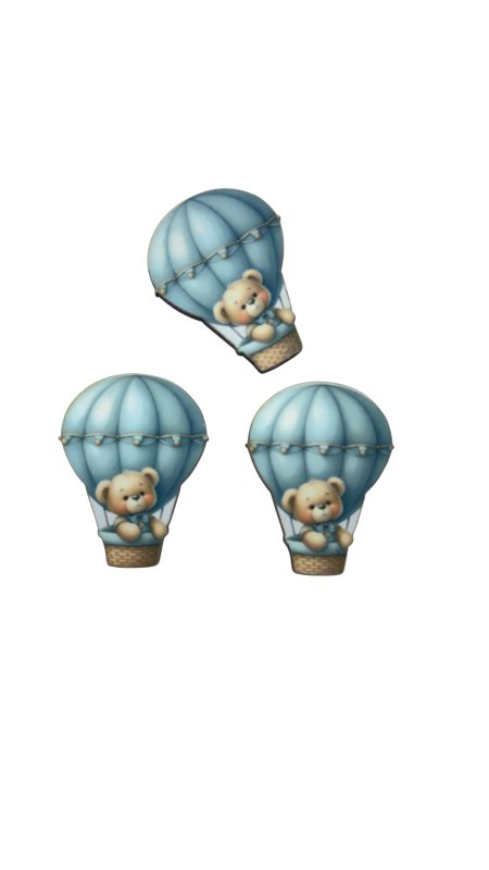 ستكرز خشب للزينة ( 3.5 سم )