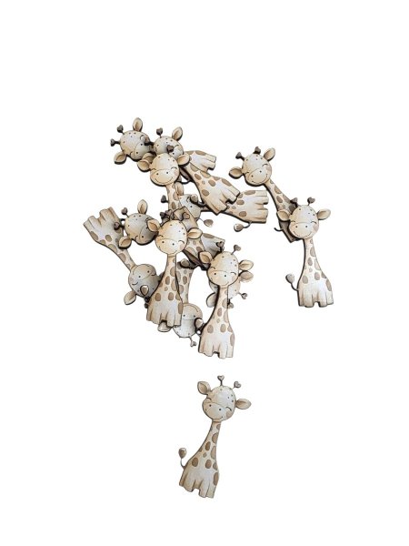 ستكرز خشب للزينة ( 3.5 سم )