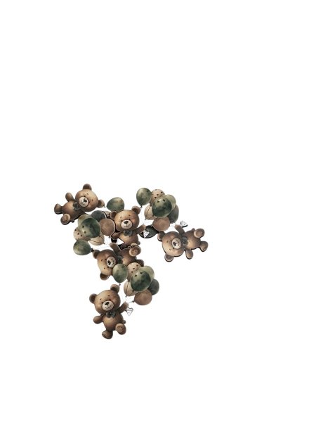 ستكرز خشب للزينة ( 3.5 سم )