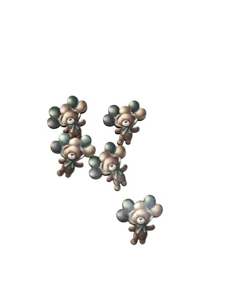 ستكرز خشب للزينة ( 3.5 سم )