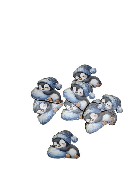 ستكرز خشب للزينة ( 3.5 سم )