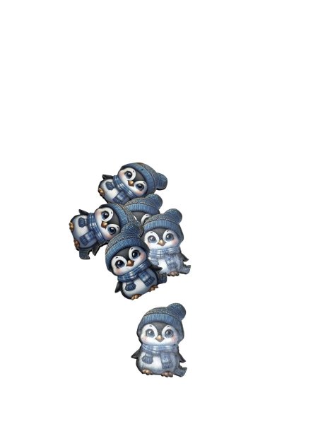 ستكرز خشب للزينة ( 3.5 سم )