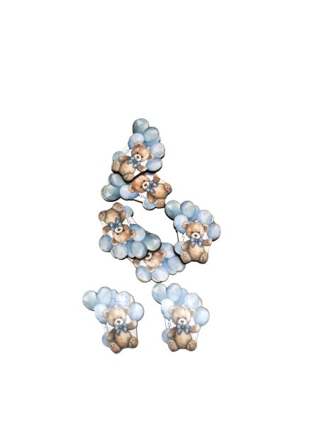 ستكرز خشب للزينة ( 3.5 سم )