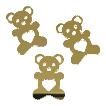 قطع اكريلك للزينة ( 2*3سم )