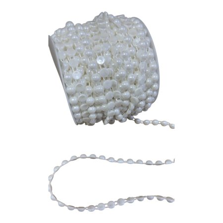 لولو نص حبة 8ml بالمتر ابيض 25 يرد